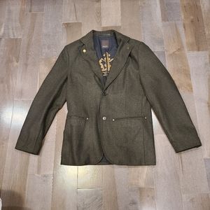 Long Blazer Cotton Jacket